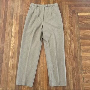 Pendleton Women's Tan Wool Dress Pants